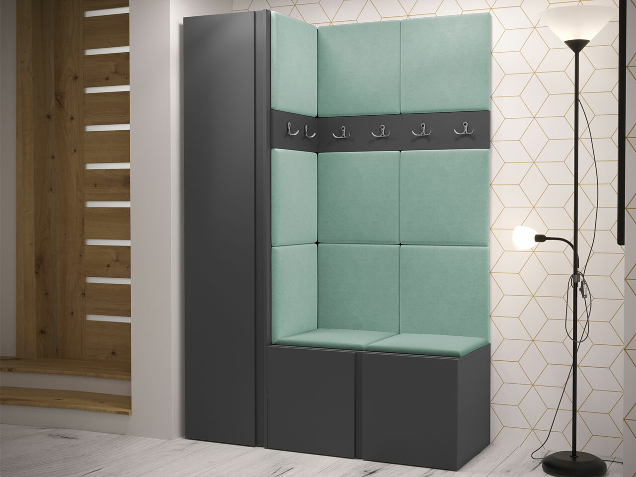 Gangmeubelset Hartford 471 (Grafiet)