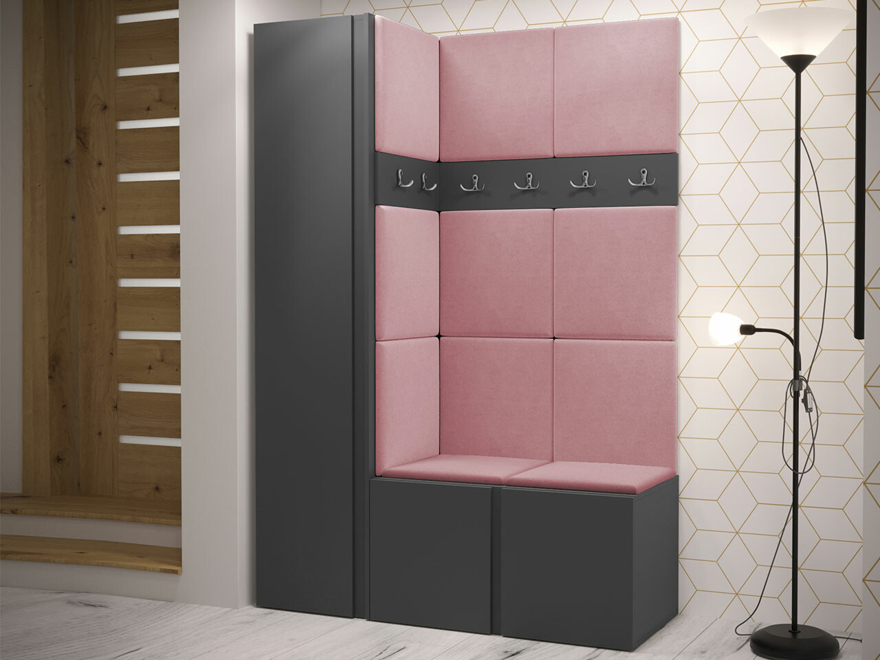 Gangmeubelset Hartford 471 (Grafiet)