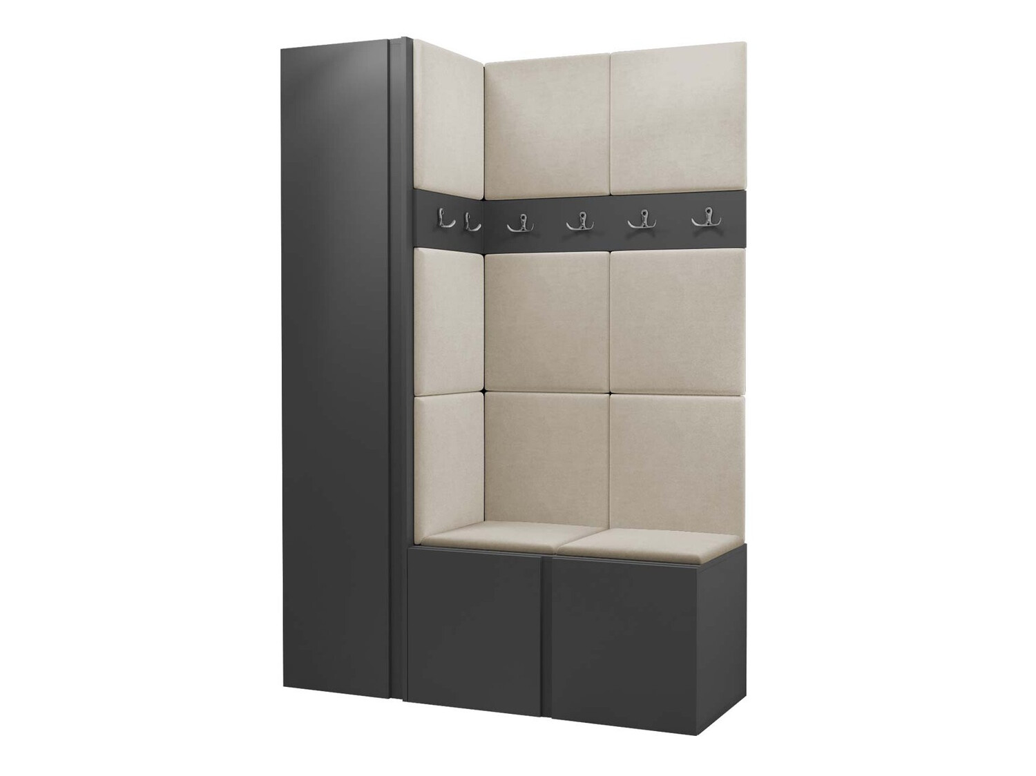 Gangmeubelset Hartford 471 (Grafiet)