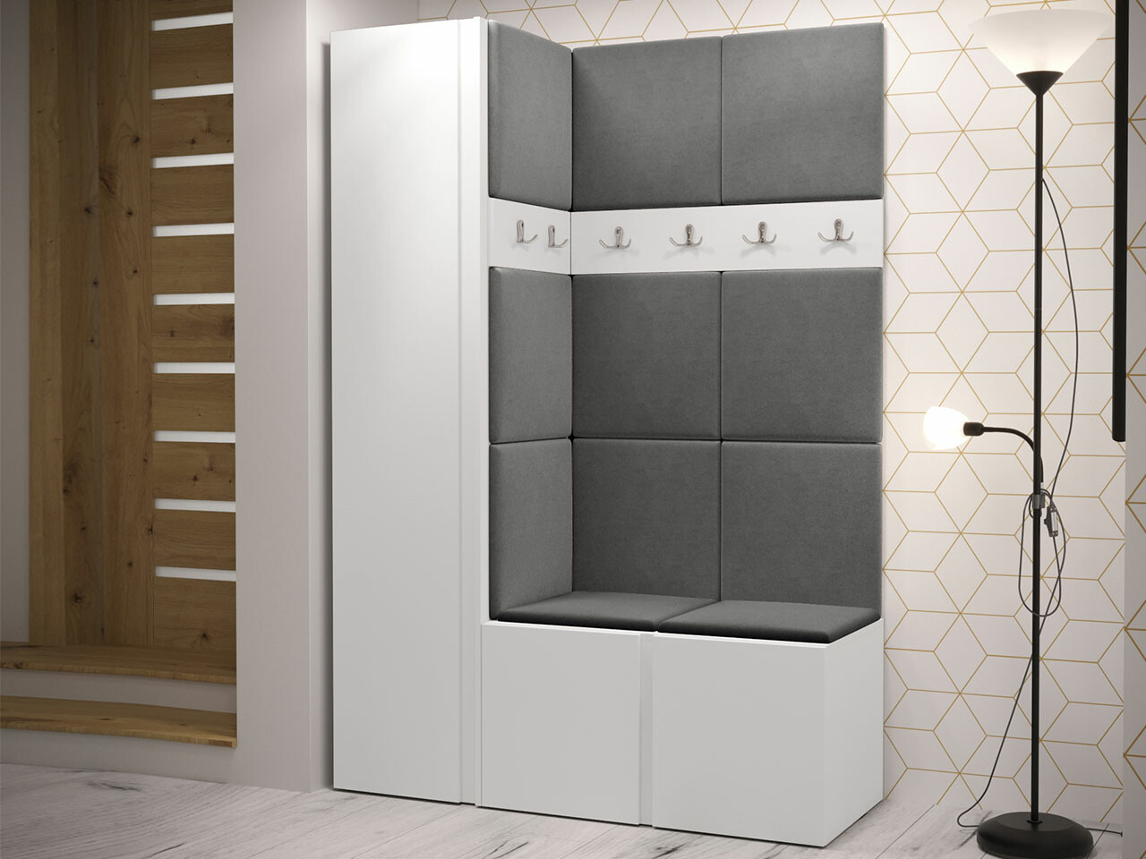 Gangmeubelset Hartford 471 (Wit)