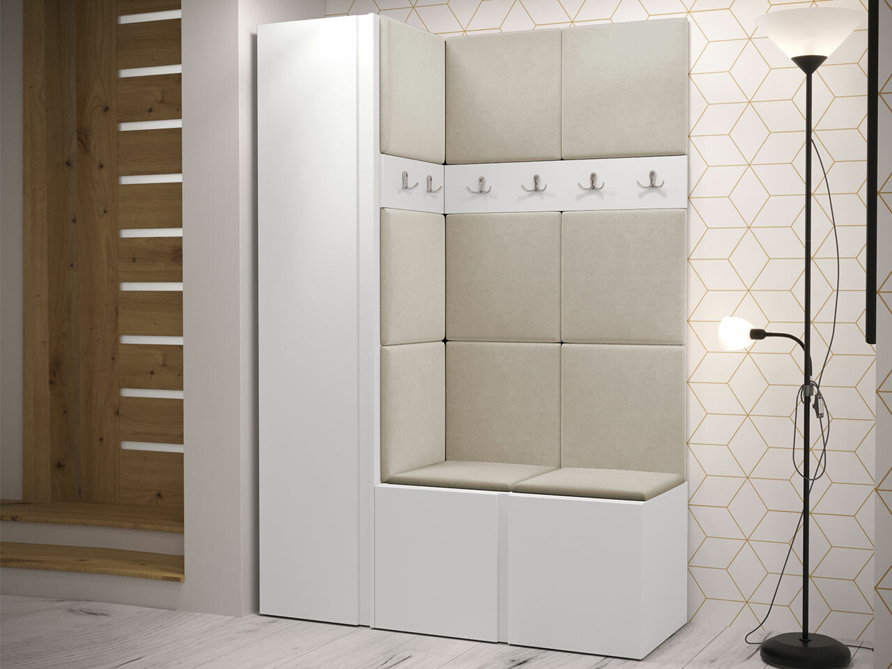 Gangmeubelset Hartford 471 (Wit)