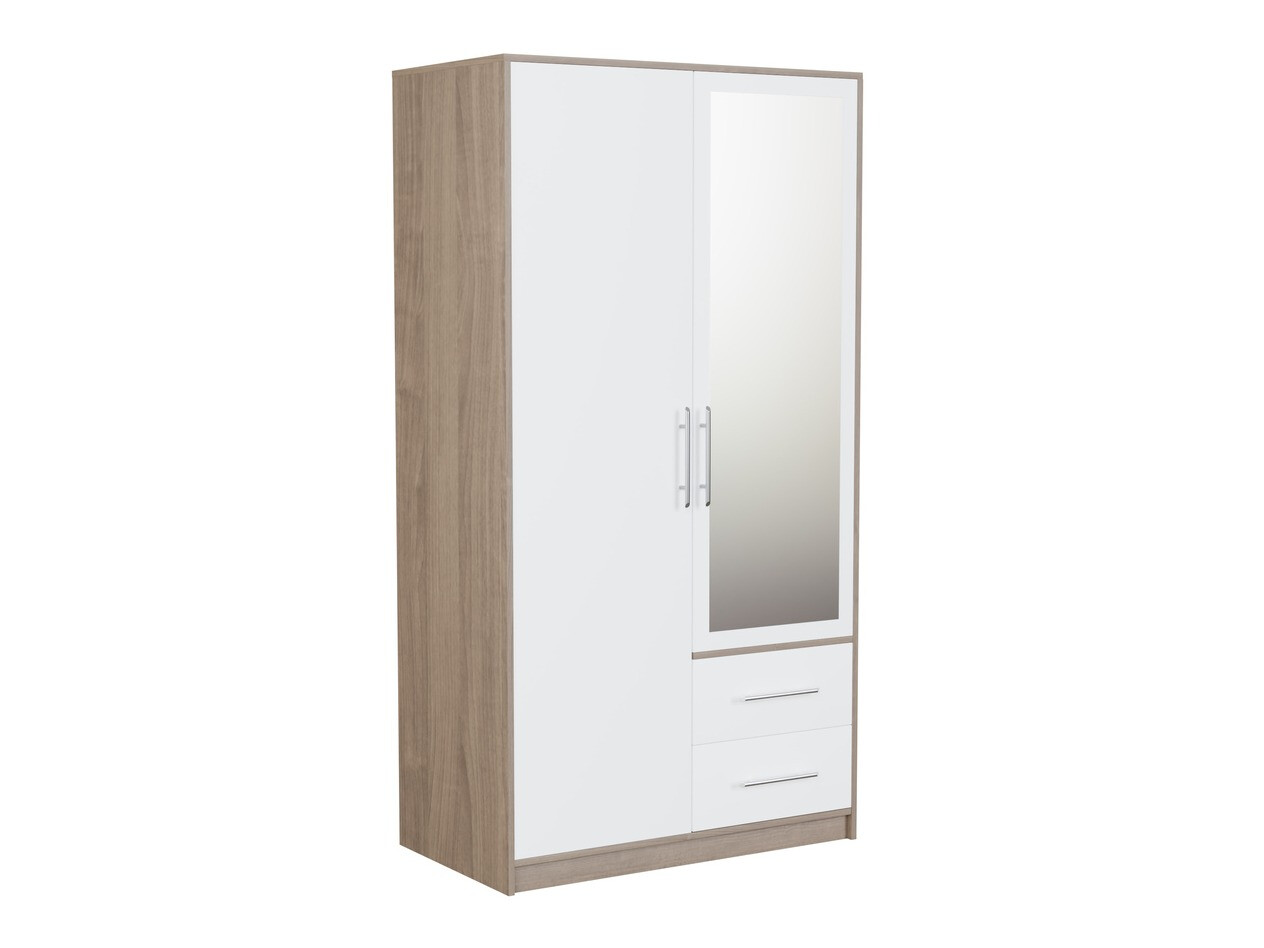 Kledingkast Cavmero 104 (Sonoma eik + Wit)