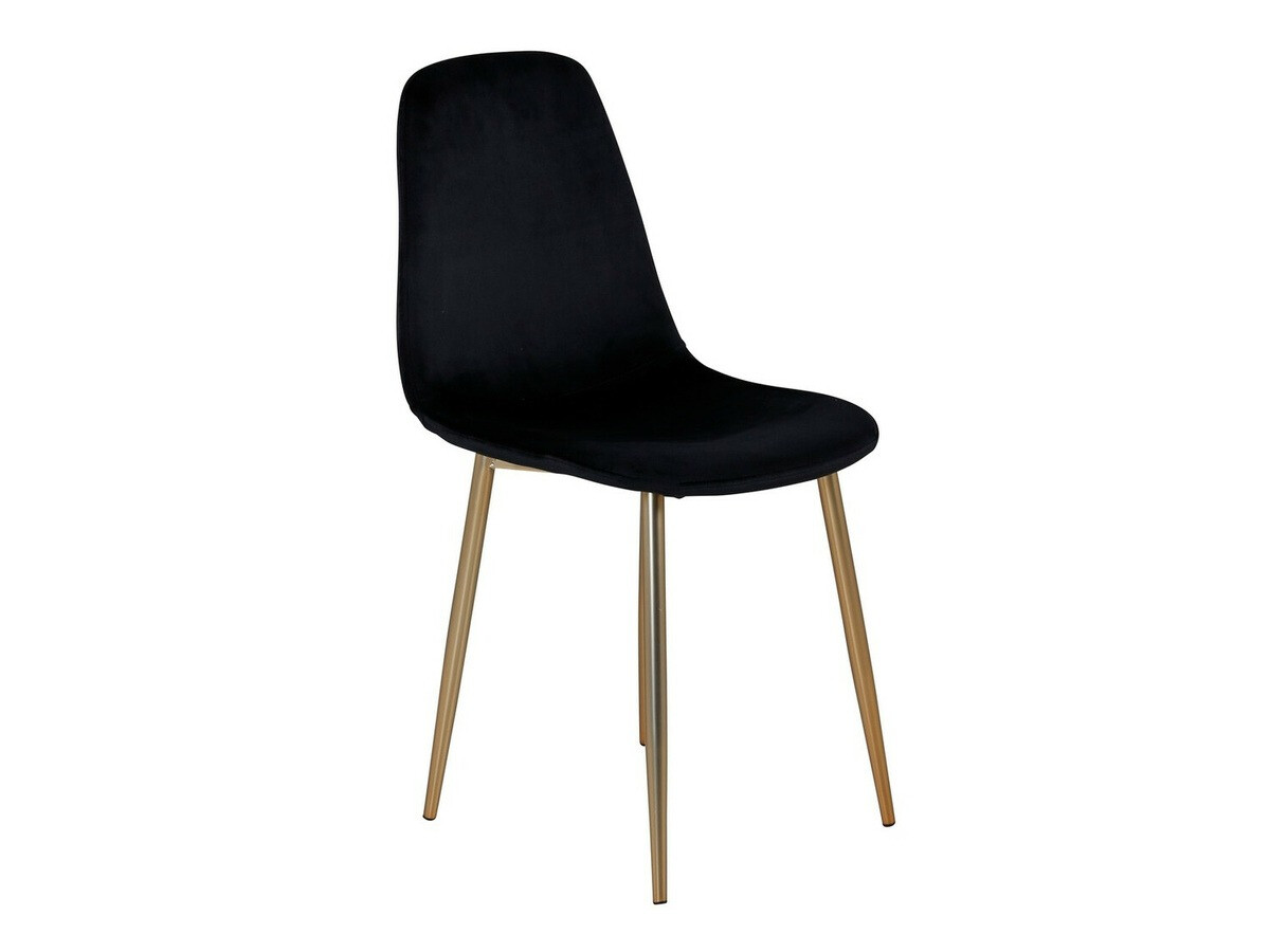 Eetkamerset Dallas 1220 (Zwart + Gouden)