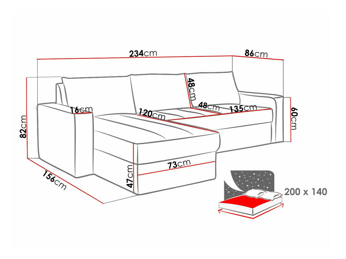 Hoekbank Providence 111 (Kasjmier 17 + Kasjmier 15)