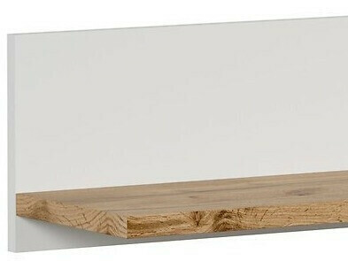 Wandplank Sonsoru 103 (Wit + Wotan eik)