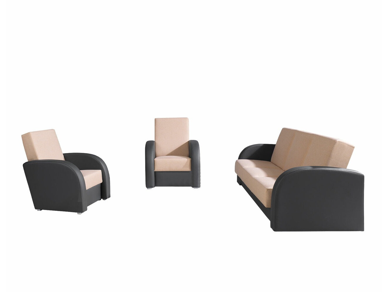 Gestoffeerde meubelset Providence 173 (Soft 020 + Lux 24)