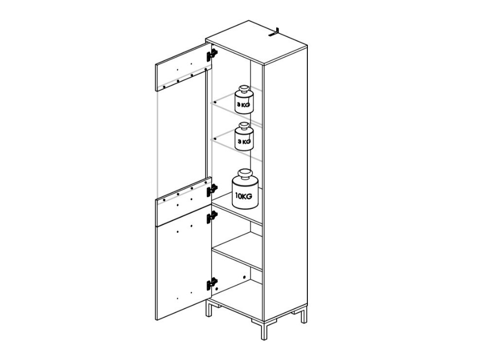 Boekenkast Larnolo 115