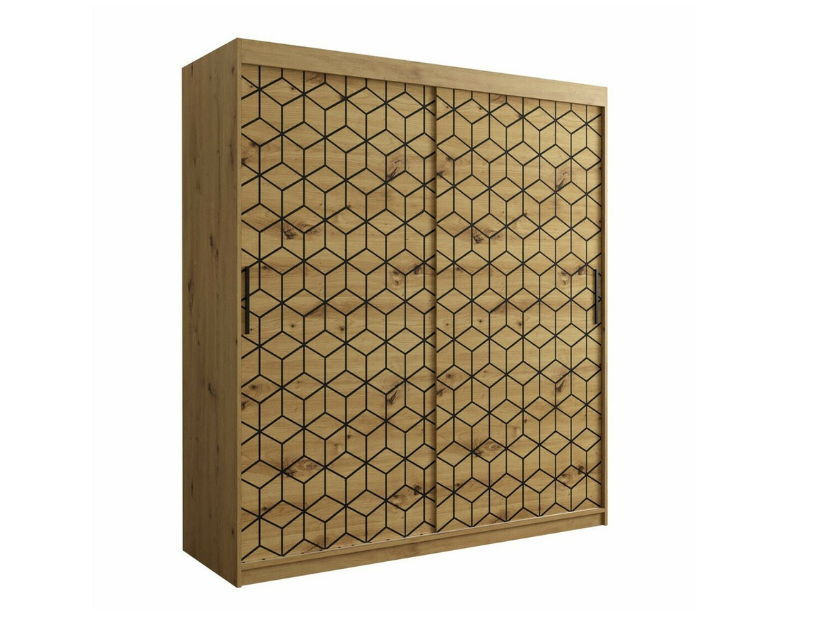 Kledingkast Hartford 283 (Artisan eiken)