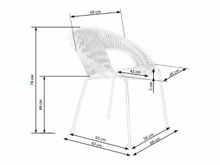 Buitenstoel Houston 446