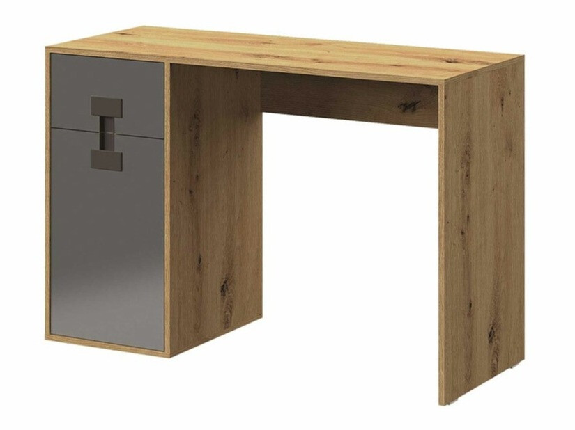 Bureau Florevi 100 (Grijs met glans + Artisan eiken)