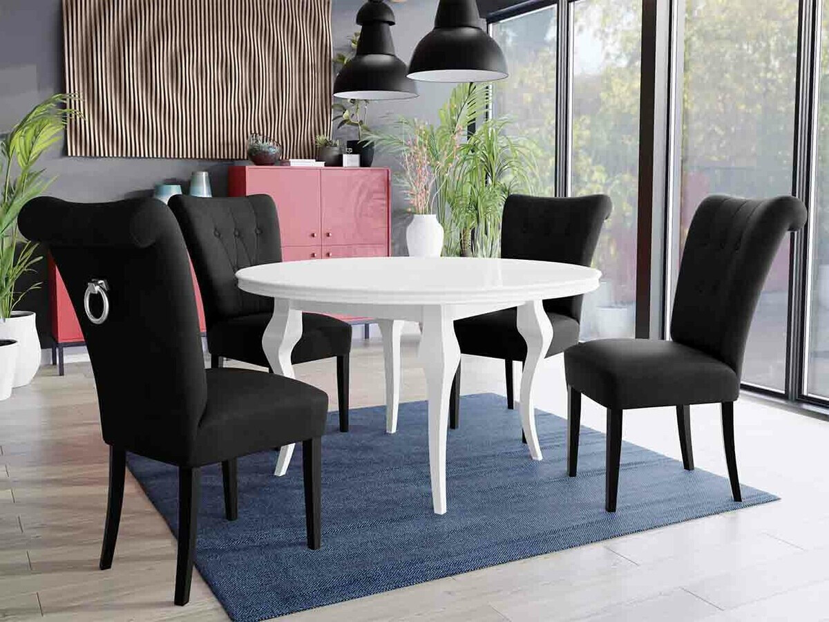 Stoel Racine 107 (Zwart)