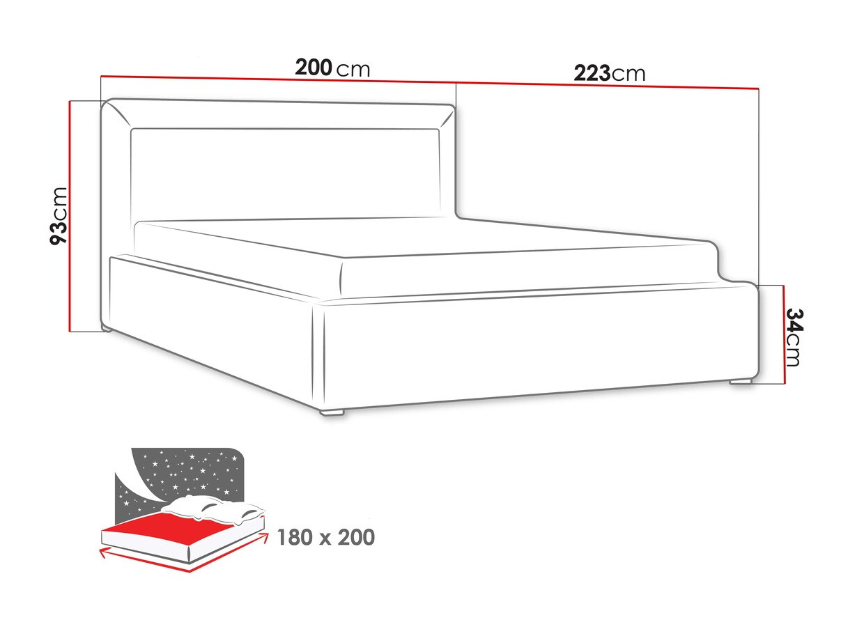 Bed Pomona 101 (Malmo 13 378)