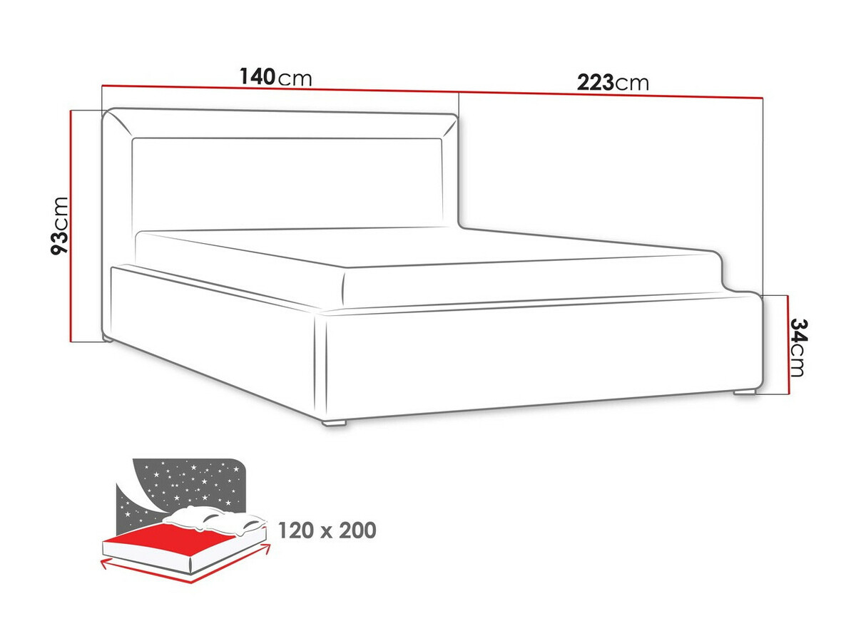 Bed Pomona 101 (Malmo 13 378)