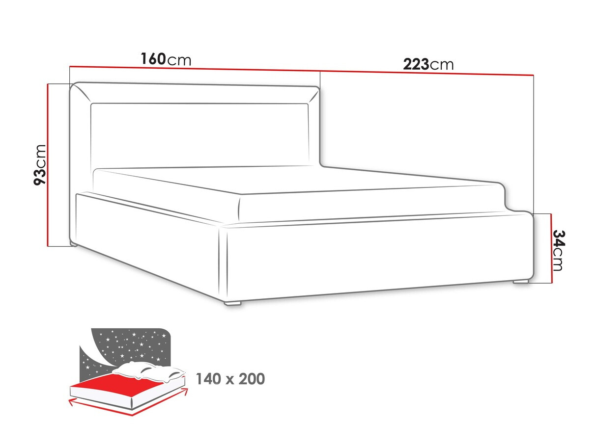 Bed Pomona 101 (Malmo 13 380)