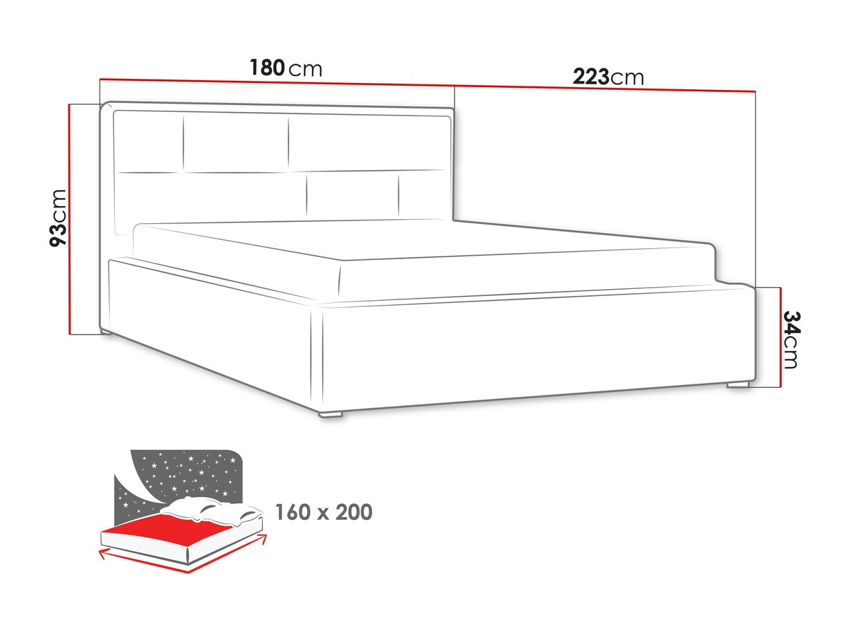 Bed Pomona 104 (Victoria 14 864)