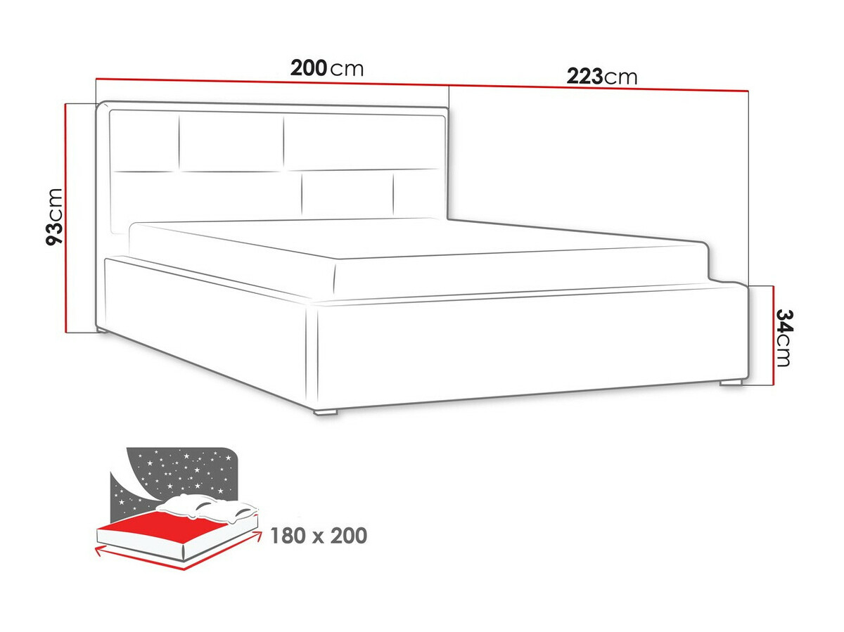 Bed Pomona 104 (Victoria 14 866)