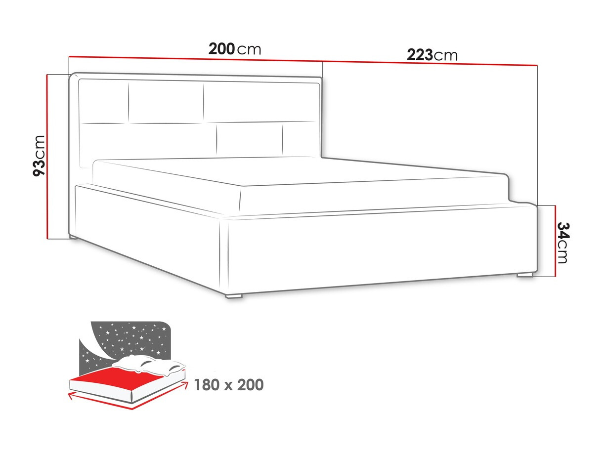 Bed Pomona 104 (Victoria 14 867)