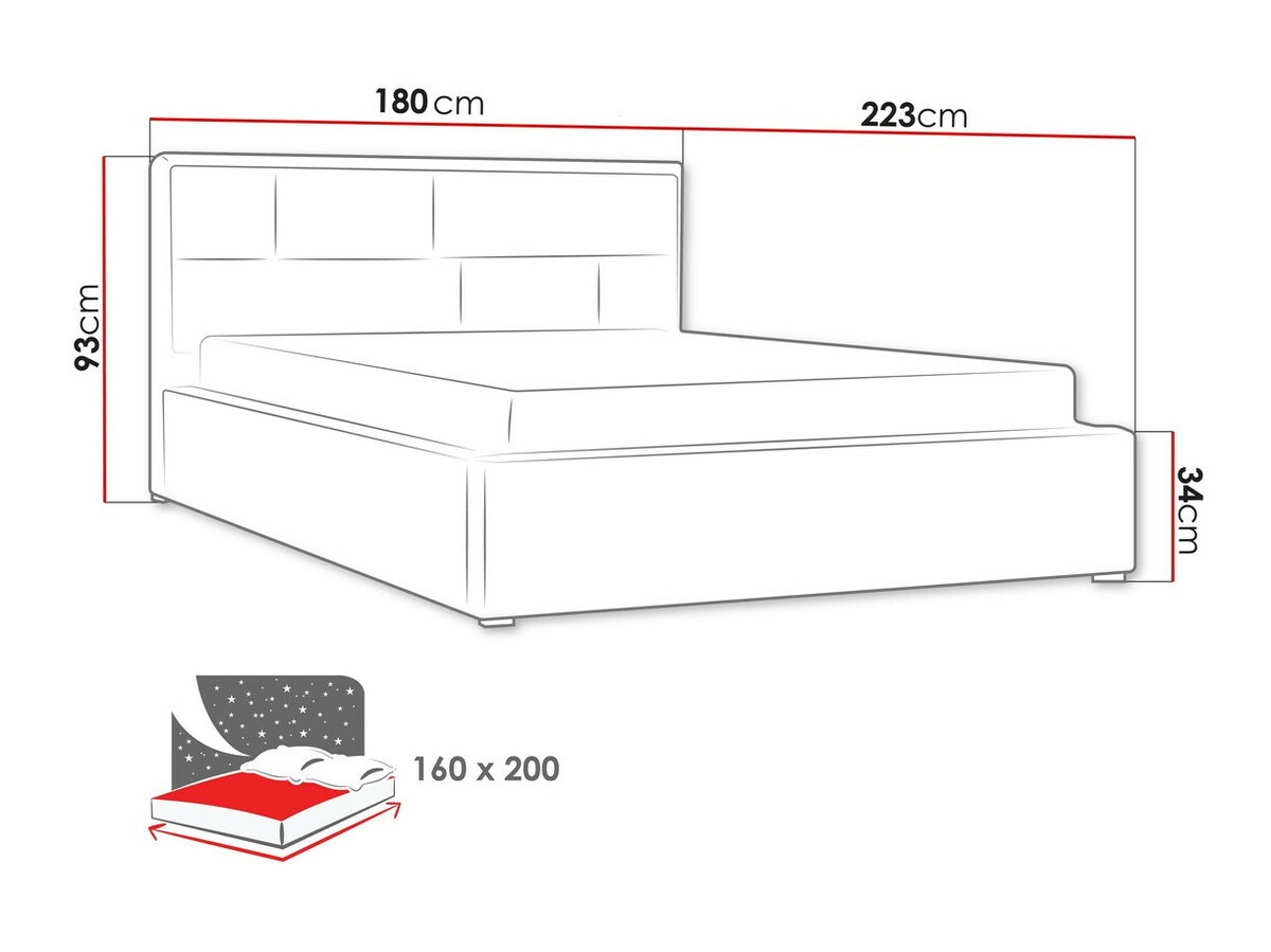 Bed Pomona 104 (Victoria 14 869)