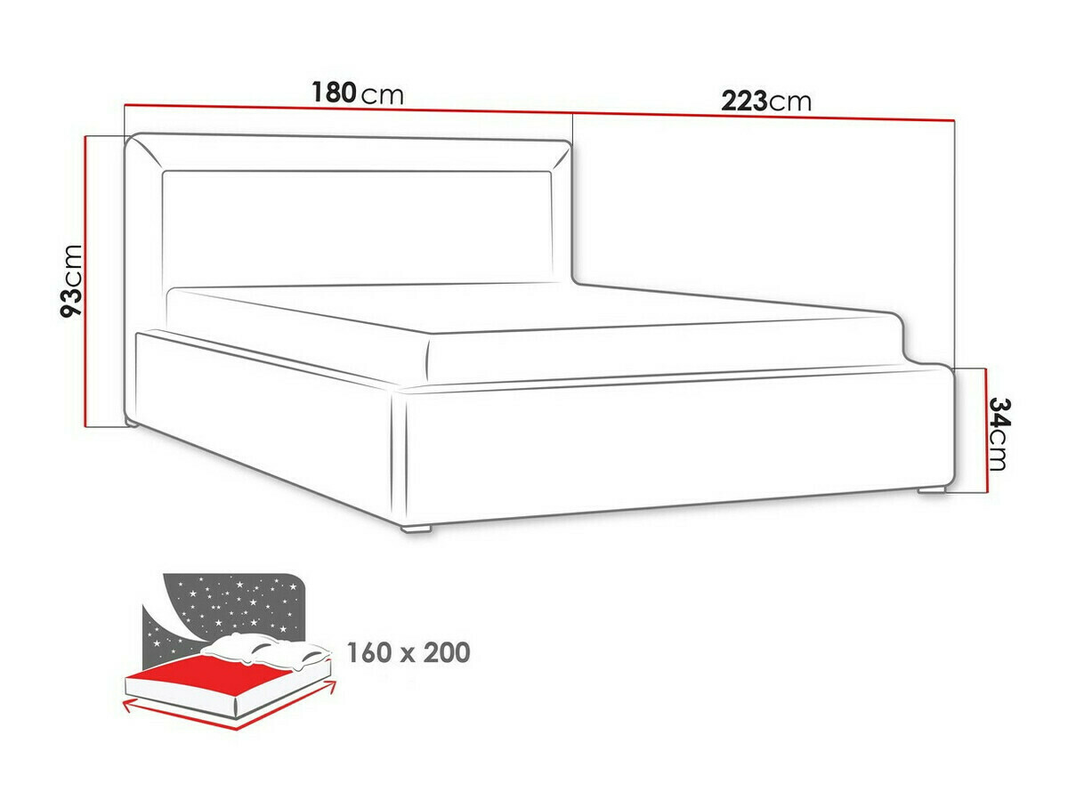 Bed Pomona 101 (Malmo 13 378)