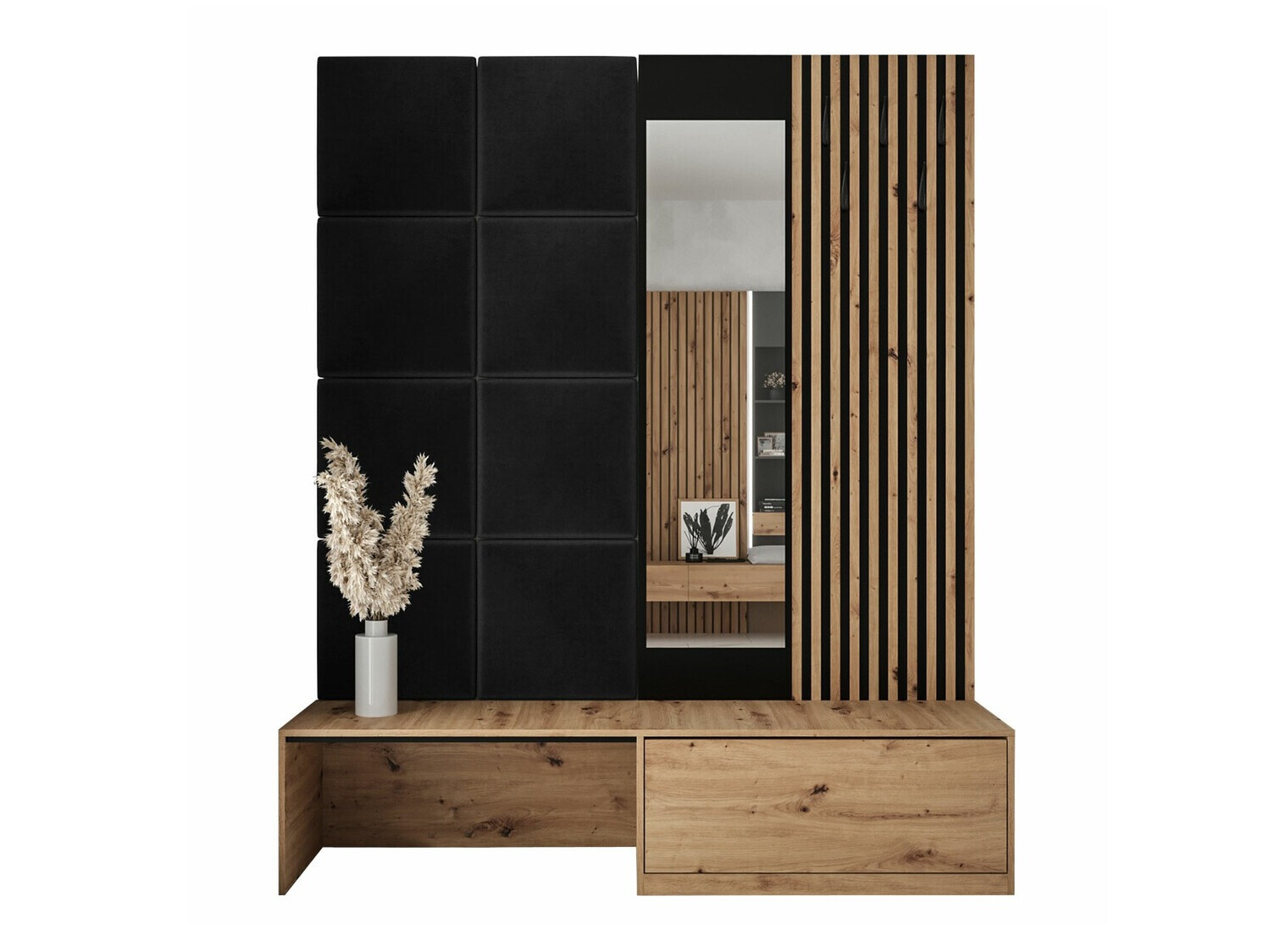 Gangmeubelset Fabor (Artisan eiken + Manila 18)