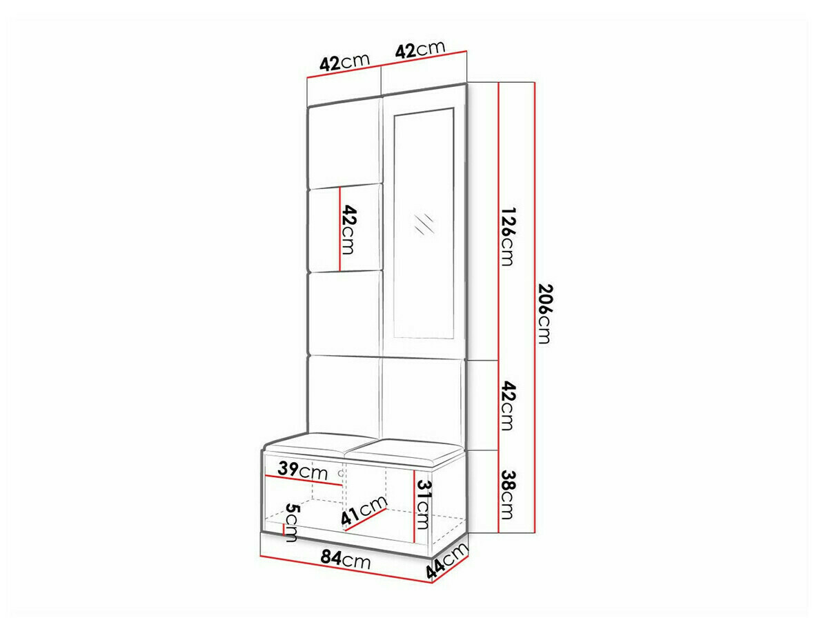 Gangmeubelset Hartford 319 (Artisan eiken + Manila 09)