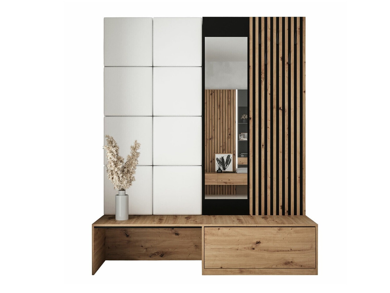 Gangmeubelset Hartford 322 (Artisan eiken + Soft 017)