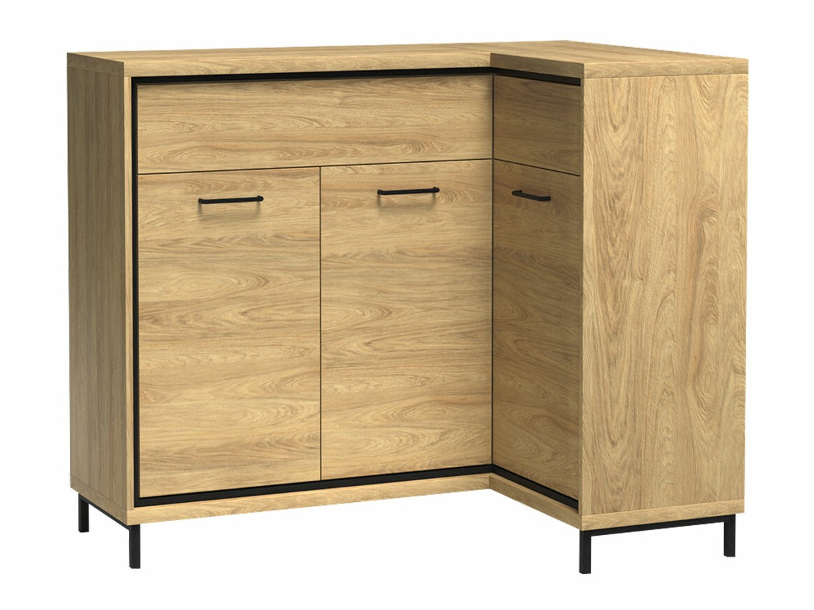 Hoekladekast Etrmoni 106 (Licht hout)