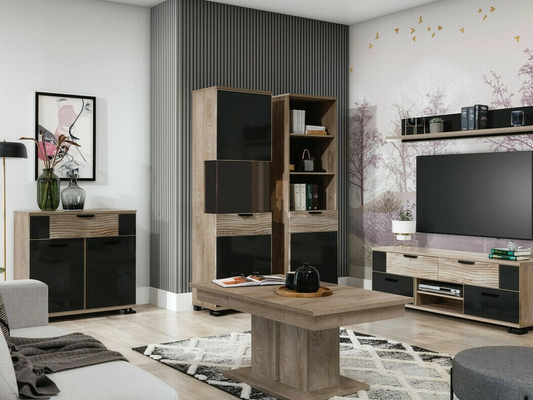 Transforming salontafel Nuremi 111 (Eiken)