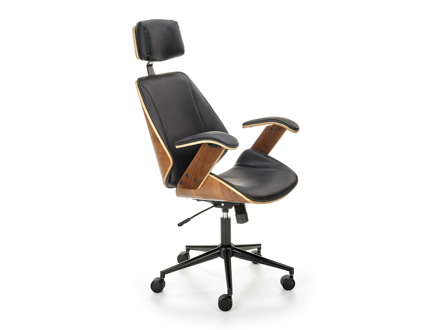 Bureaustoel Houston 1490 (Zwart + Moer)