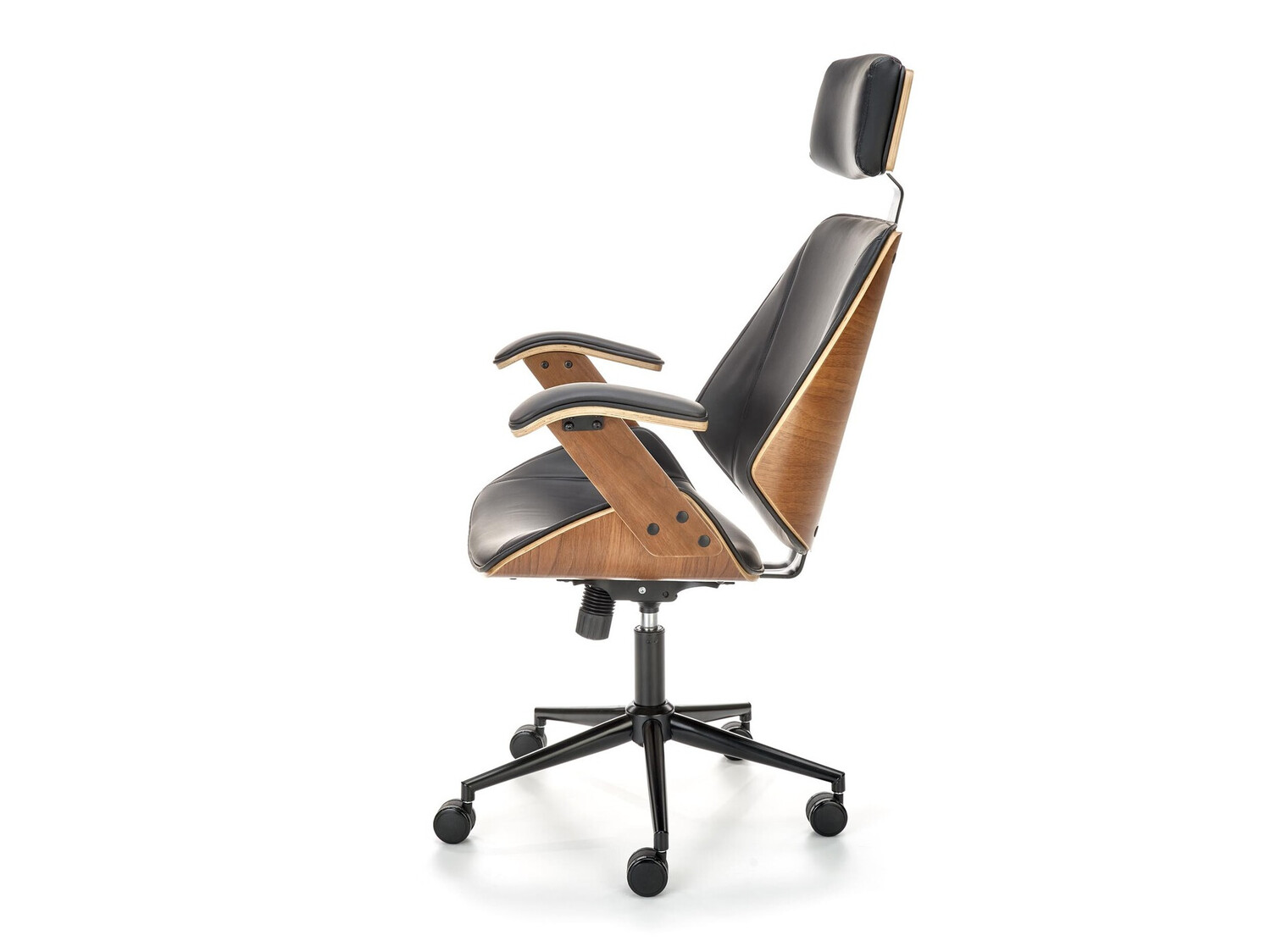 Bureaustoel Houston 1490 (Zwart + Moer)