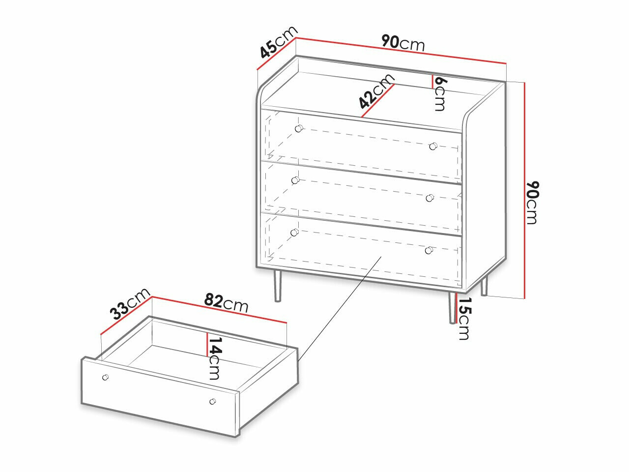 Ladekast Ferenou 101