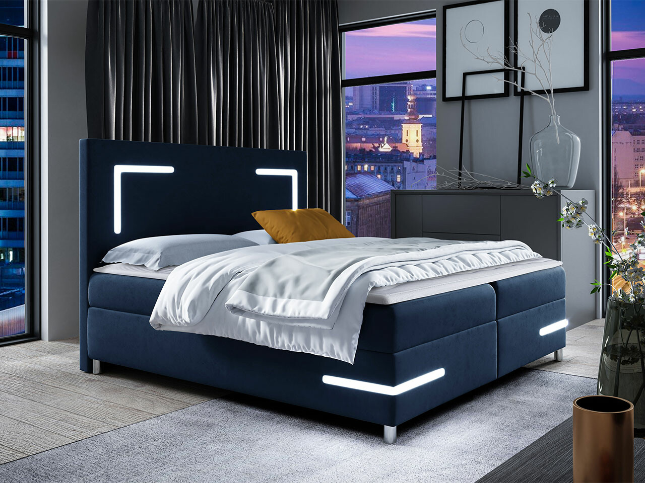 Boxspring Baltimore 173 (Fresh 11)