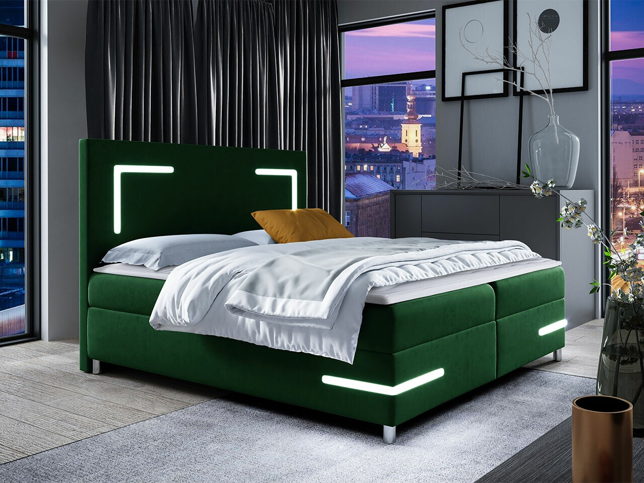 Boxspring Baltimore 173 (Fresh 13)