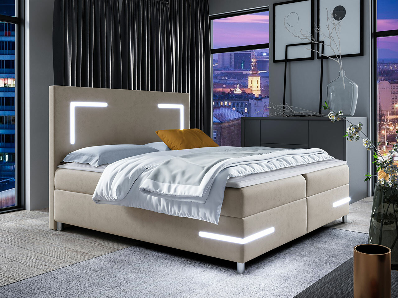 Boxspring Baltimore 173 (Fresh 1)