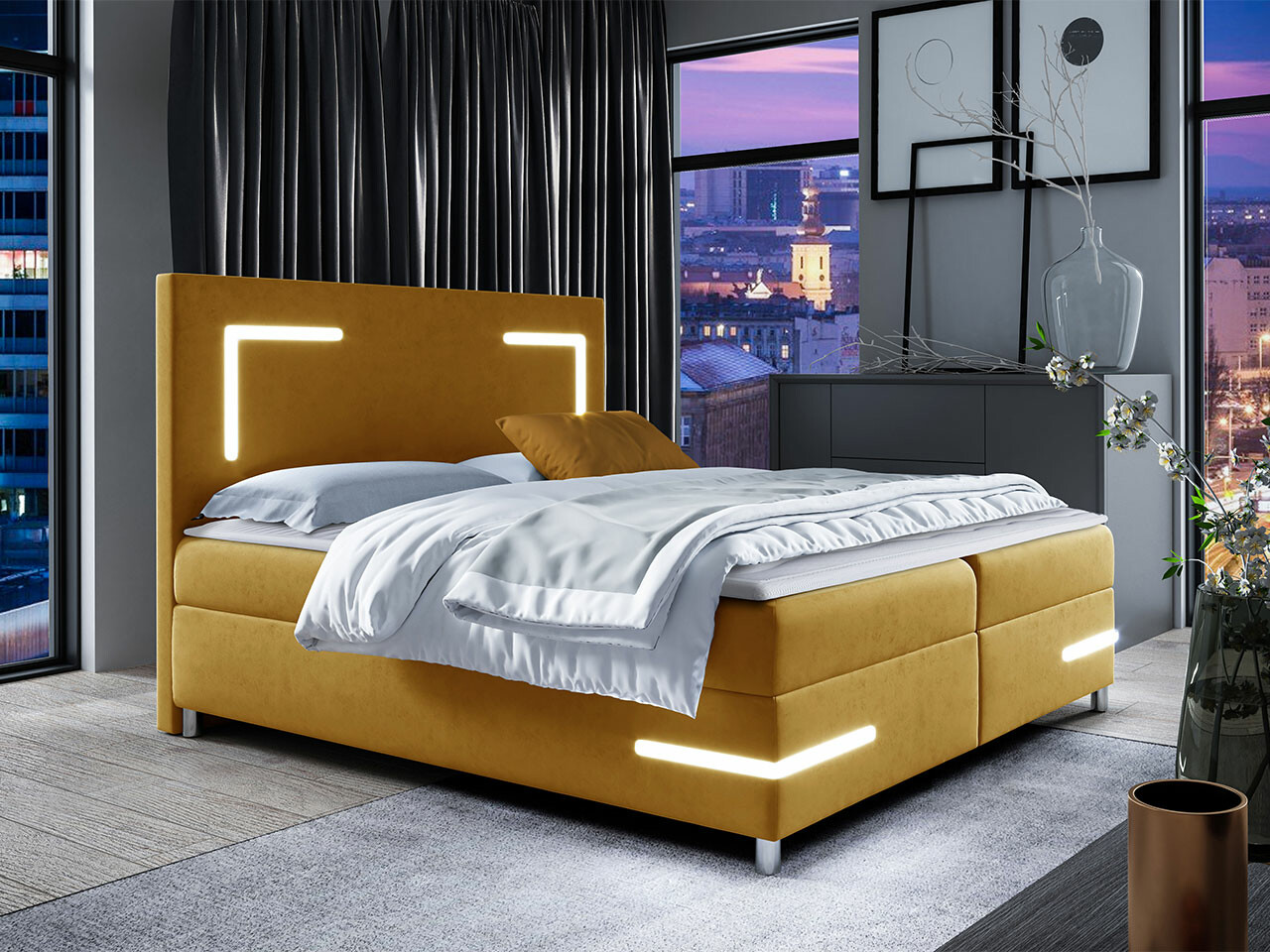 Boxspring Baltimore 173 (Fresh 37)