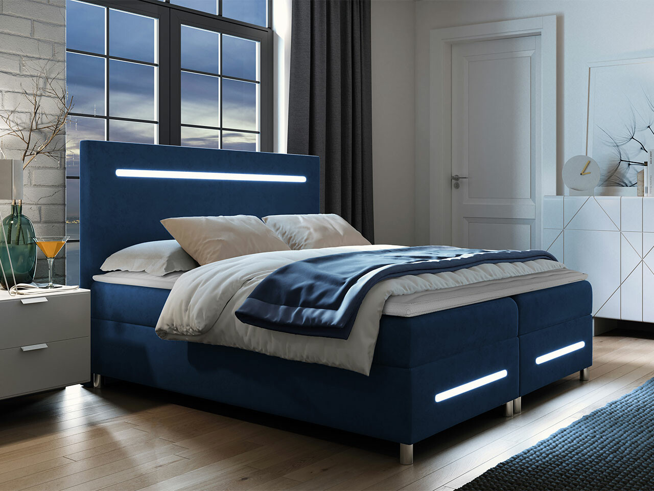 Boxspring Baltimore 174 (Fresh 11)