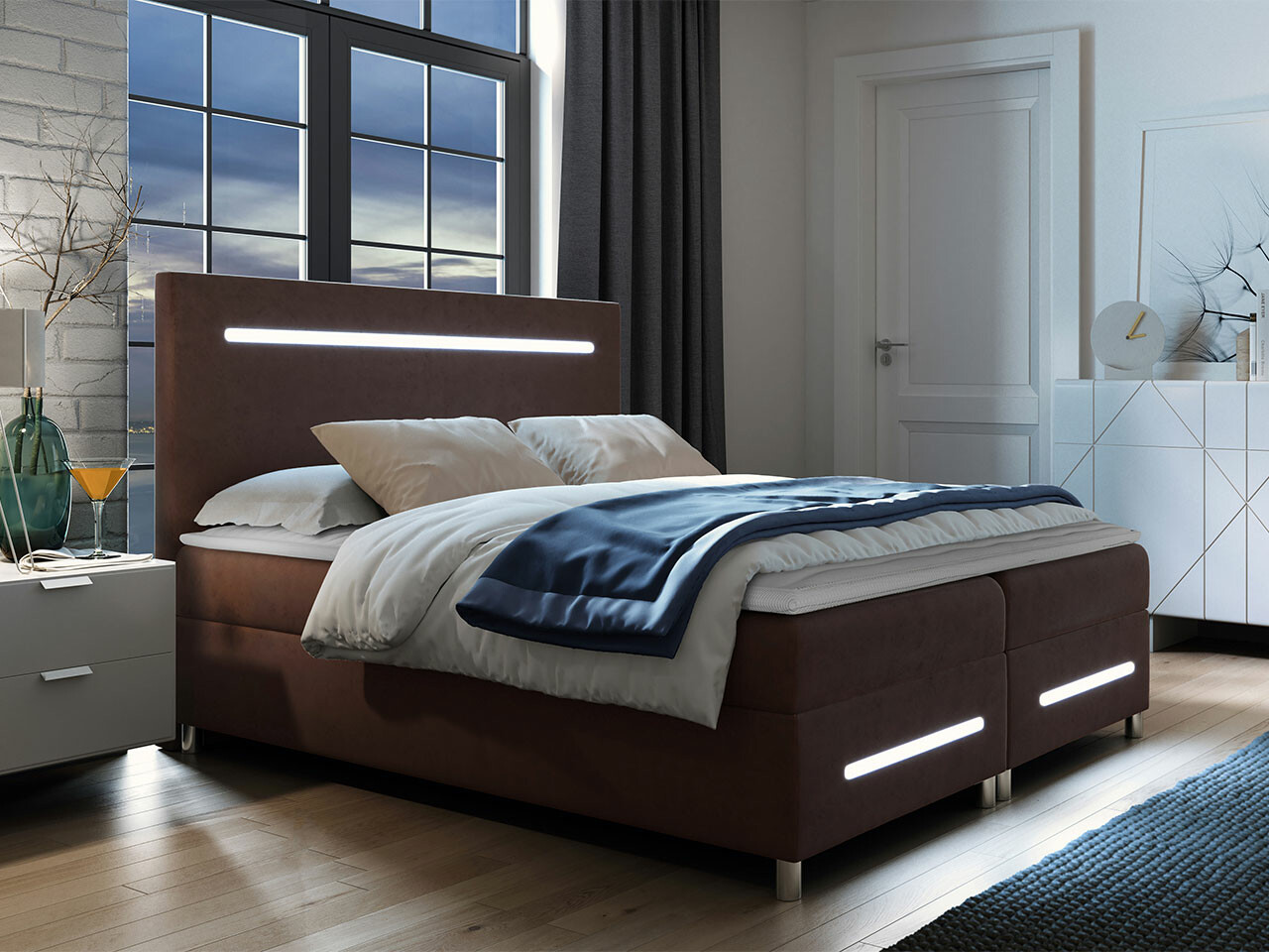 Boxspring Baltimore 174 (Fresh 4)