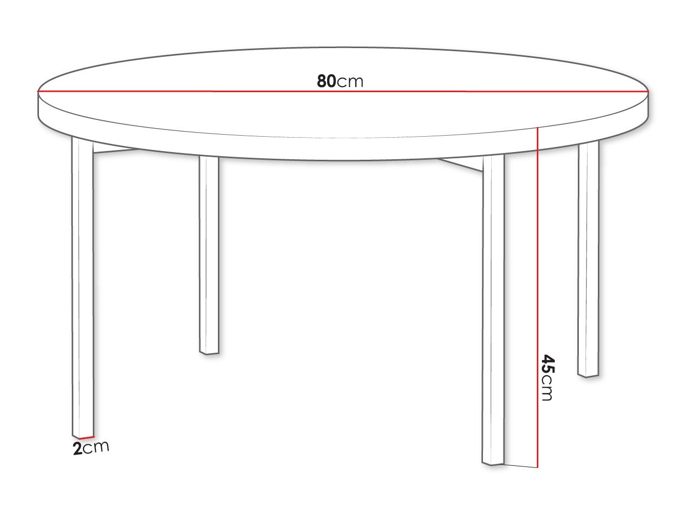 Salontafel Providence 178 (Glanzend zwart + Zwart)