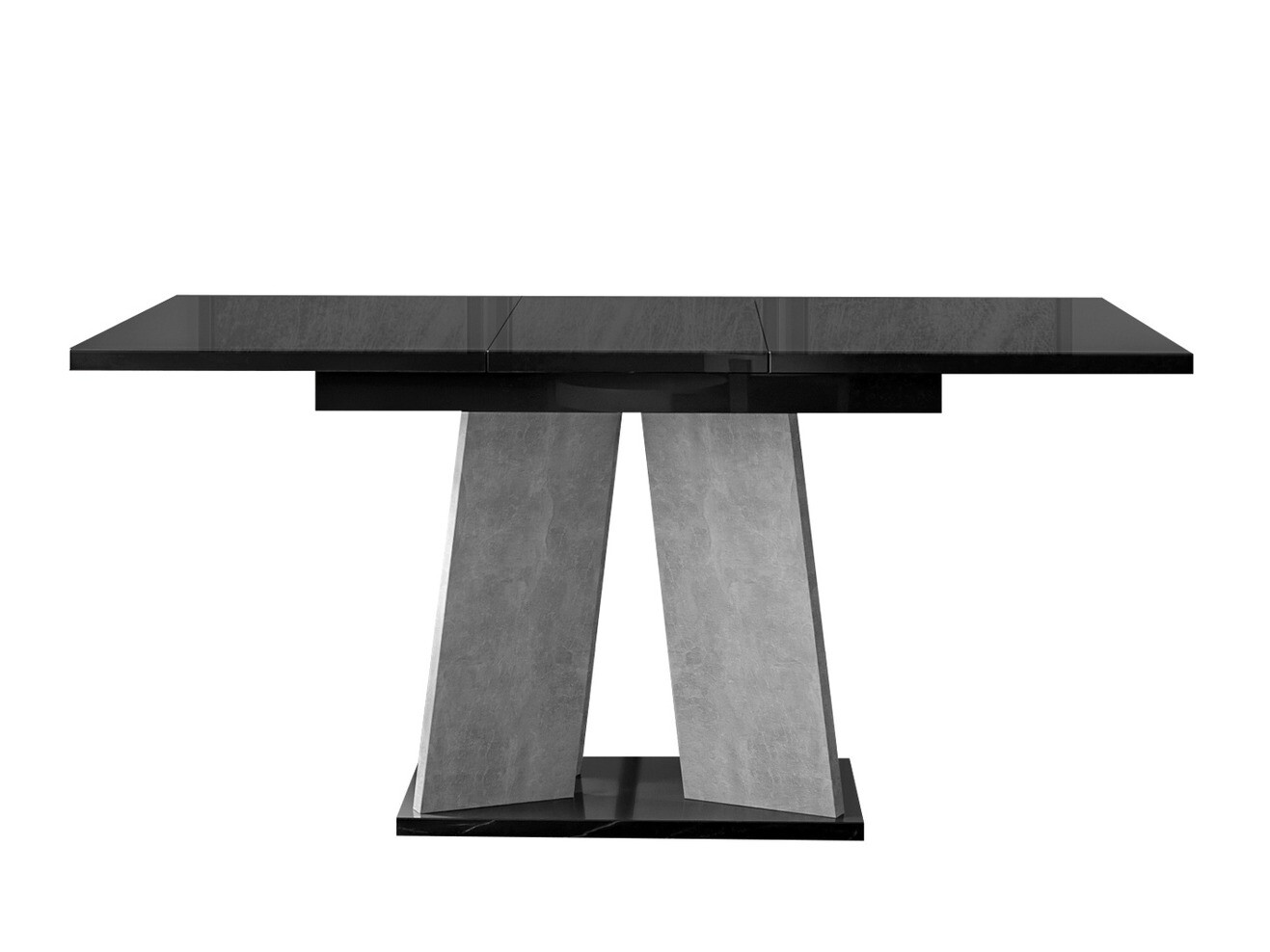 Tafel Goodyear 107 (Glanzend zwart + Beton)