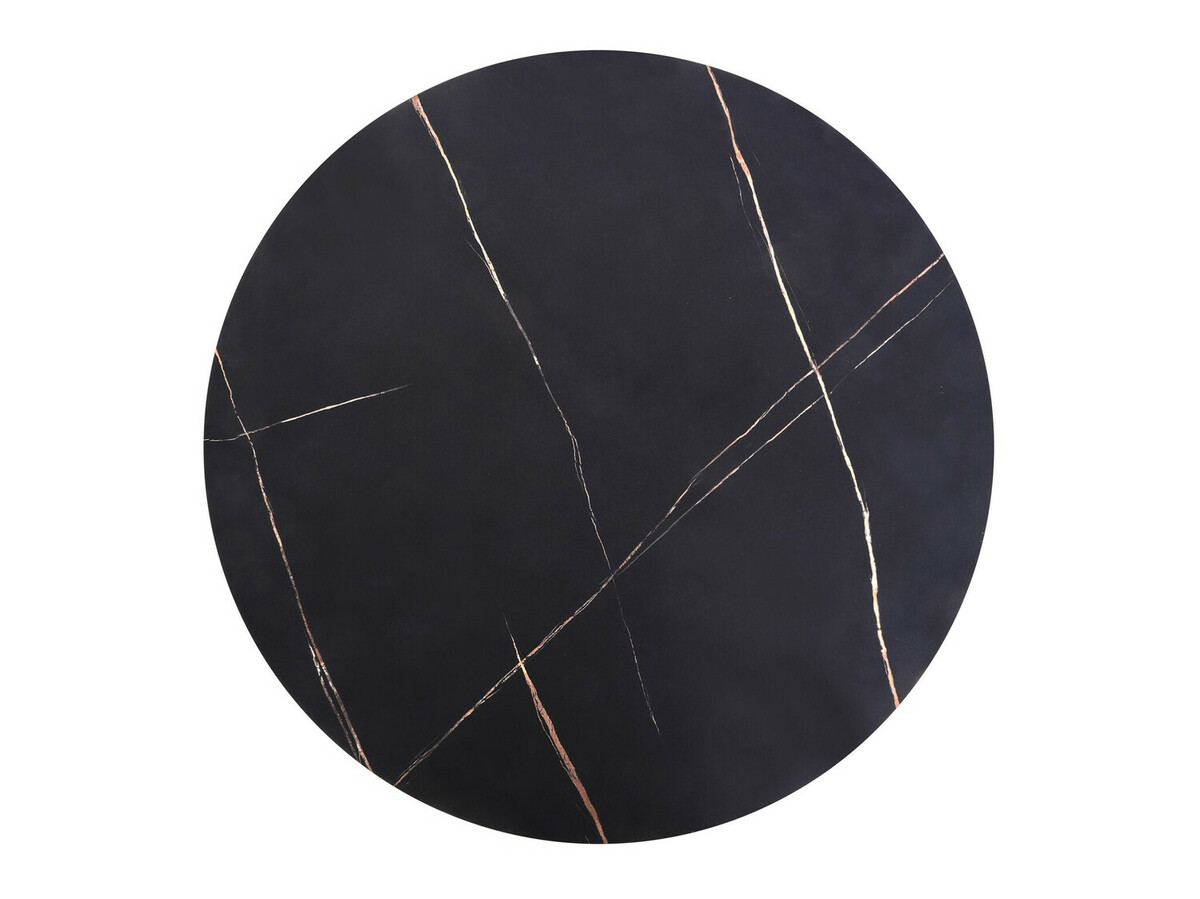 Salontafel Houston 1275 (Zwart marmer + Zwart)