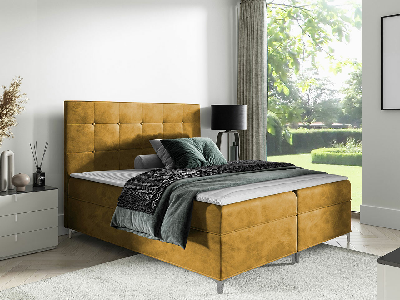 Boxspring Baltimore 185 (Fresh 37)
