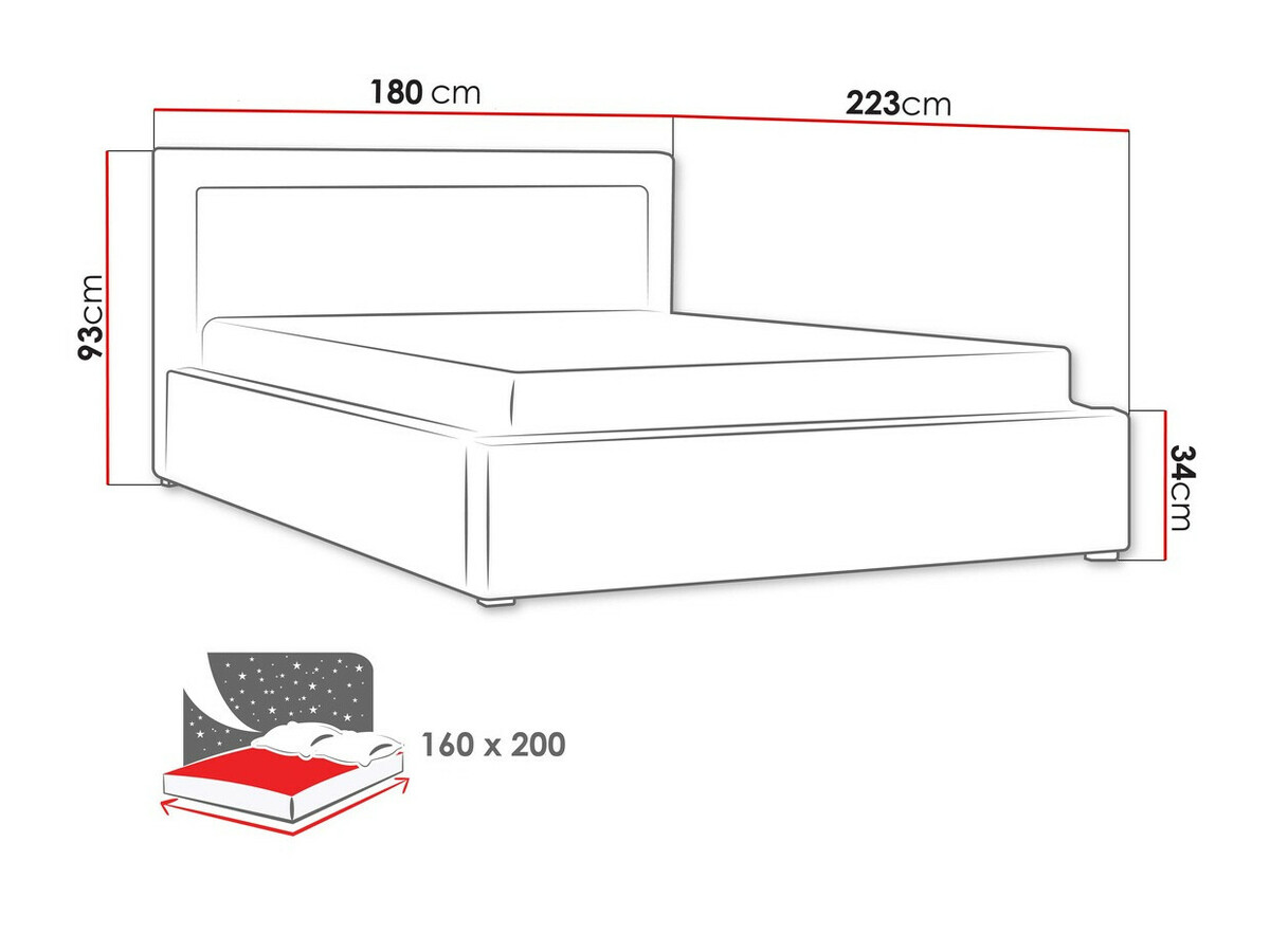 Bed Pomona 102 (Victoria 14 864)