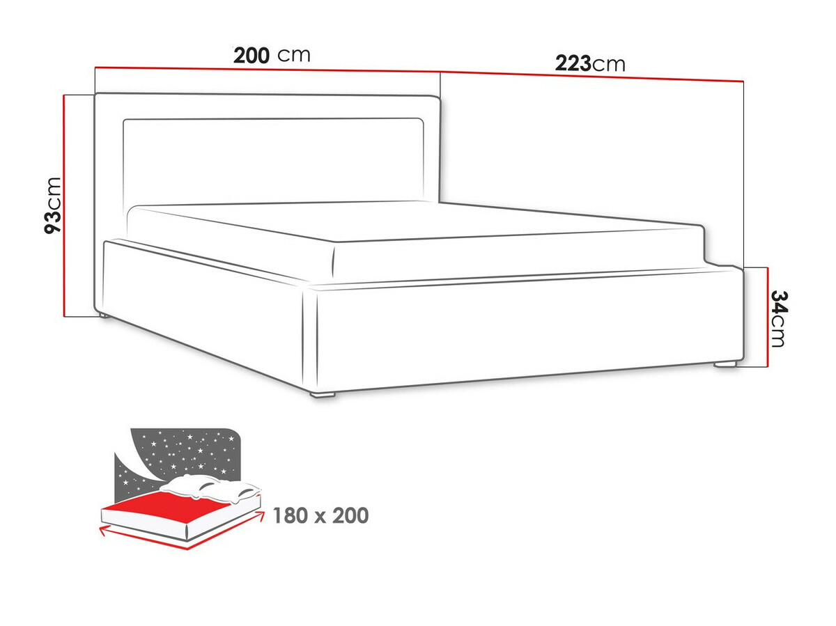 Bed Pomona 102 (Victoria 14 865)