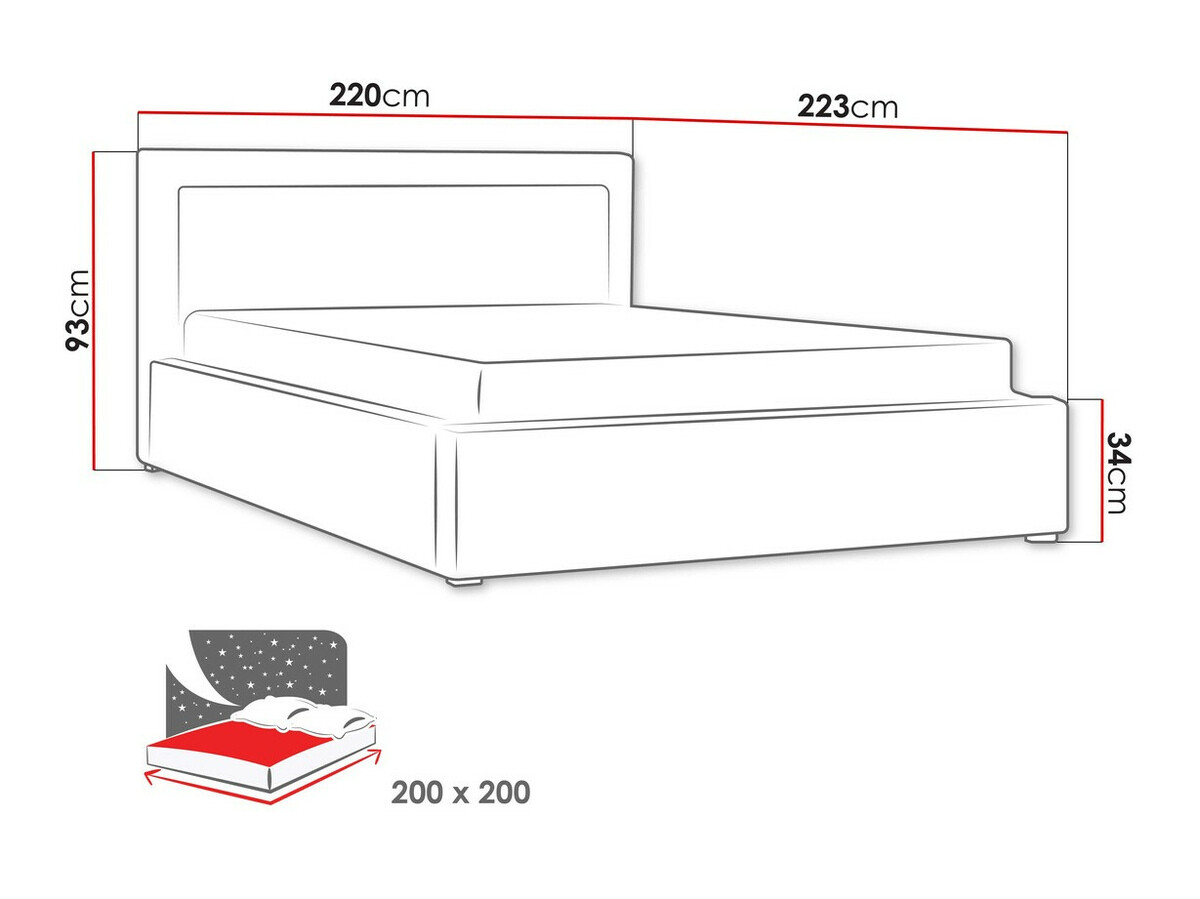 Bed Pomona 102 (Victoria 14 867)