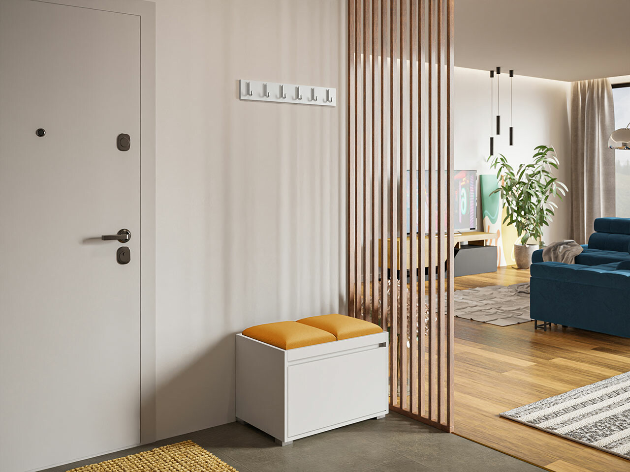 Gangmeubelset Comfivo 394 (Wit + Manila 32)