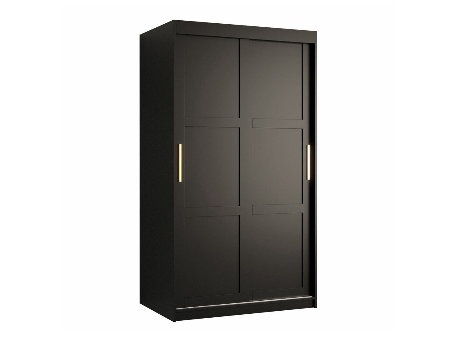 Kledingkast Ferfere 100 (Zwart)