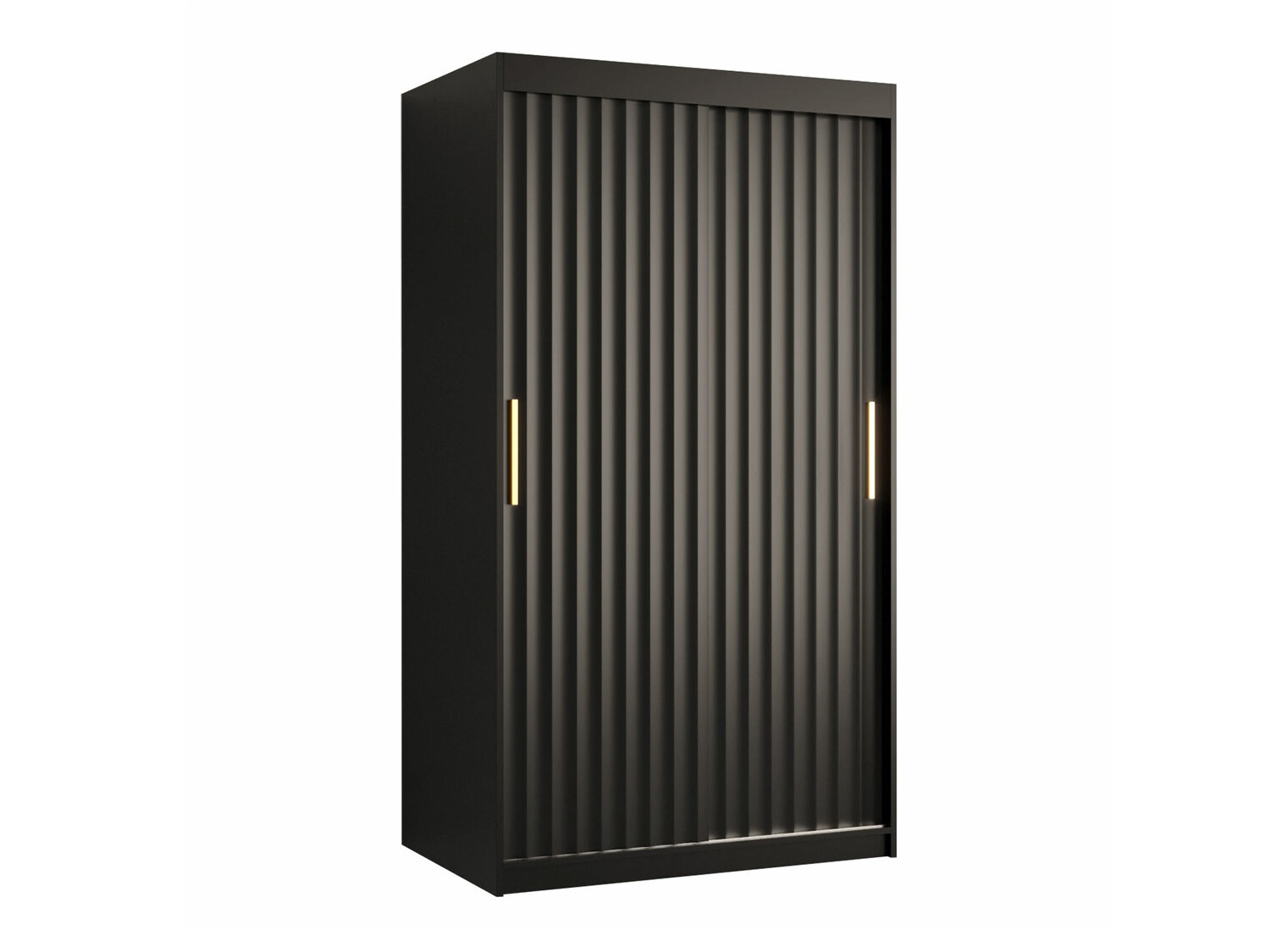 Kledingkast Hartford 334 (Zwart)