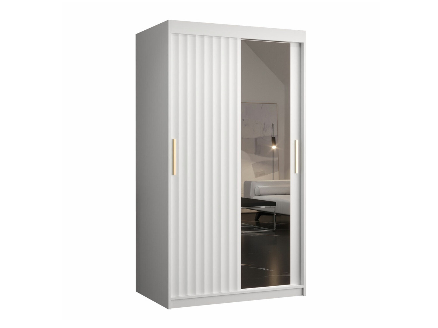 Kledingkast Hartford 337 (Wit)