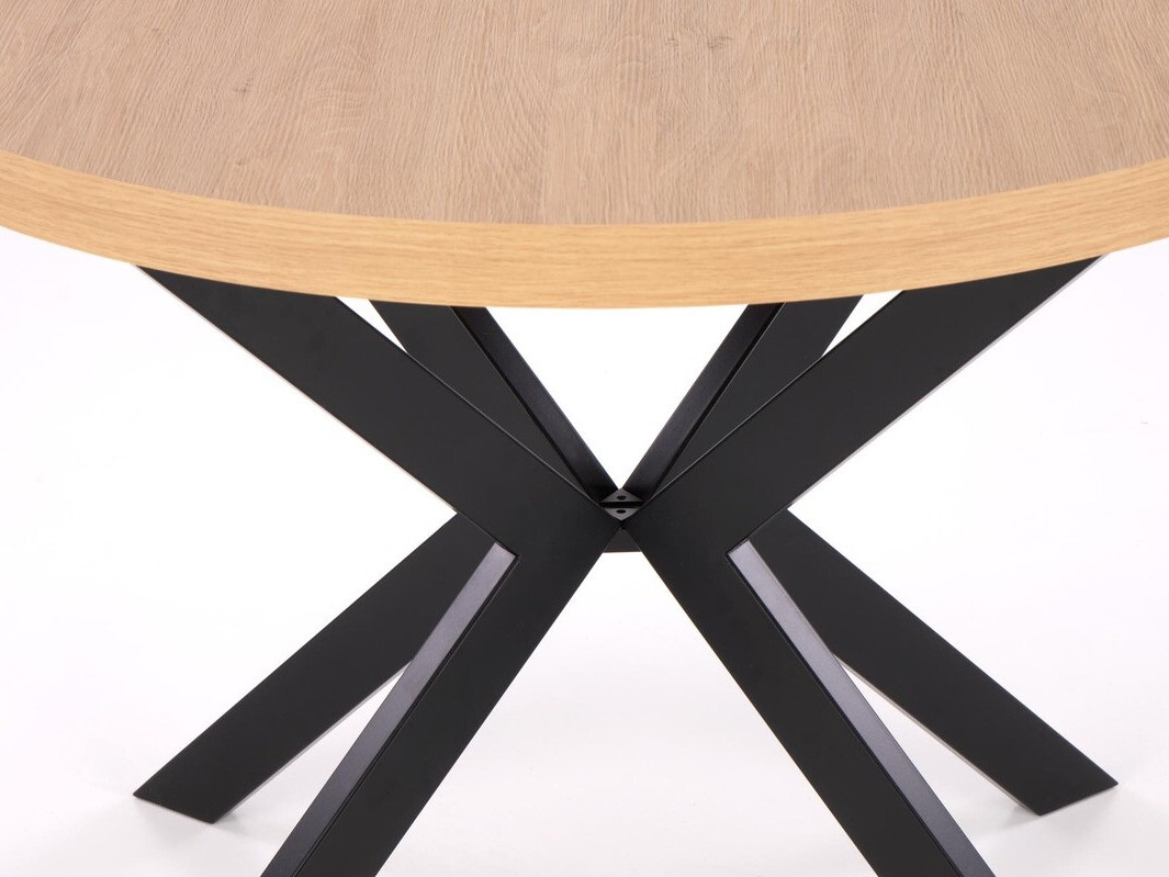 Tafel Houston 1495 (Gouden eik + Zwart)