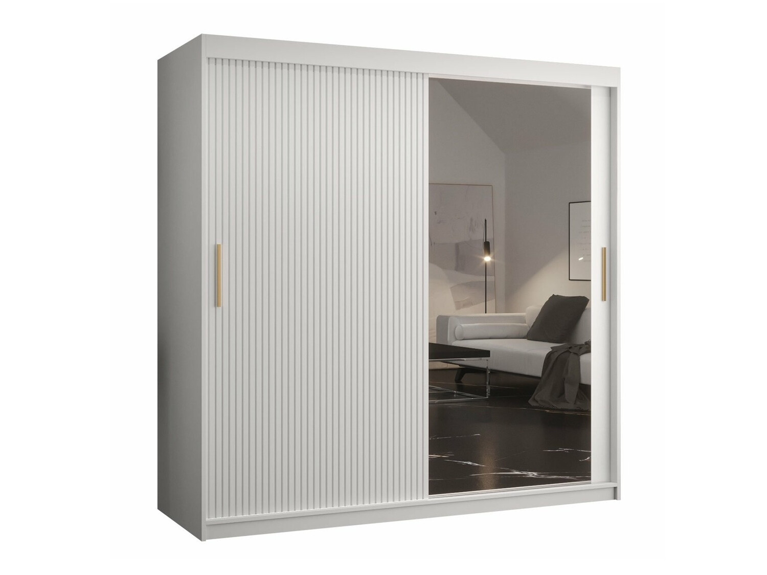 Kledingkast Anulio V (Wit)